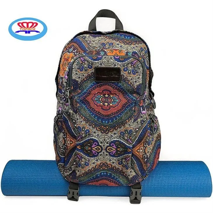 Beg galas Yoga Mat dengan Dua Tali